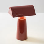 Caret Cordless Table Lamp with Pyramid Top