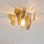 Carlo Nason Murano-Style Blown Glass Ceiling Light