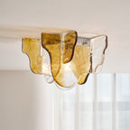 Carlo Nason Murano-Style Blown Glass Ceiling Light