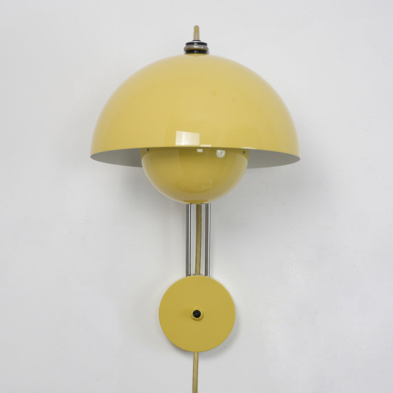 Twin-Dome Plug-In Wall Sconce — 13 Dopamine Colors