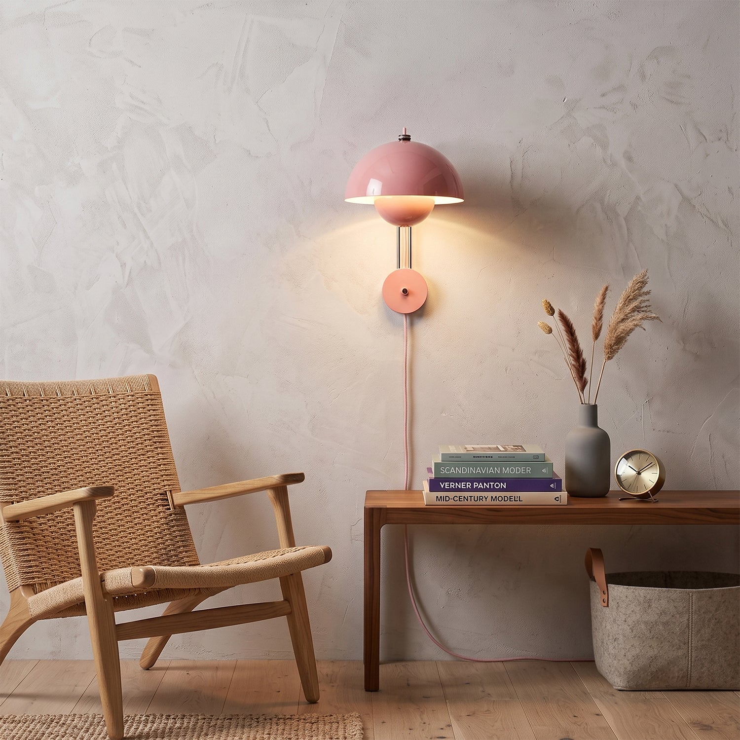 Twin-Dome Plug-In Wall Sconce — 13 Dopamine Colors