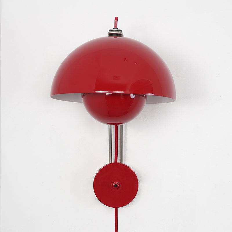 Twin-Dome Plug-In Wall Sconce — 13 Dopamine Colors