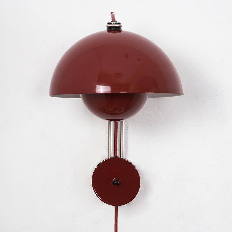 Twin-Dome Plug-In Wall Sconce — 13 Dopamine Colors