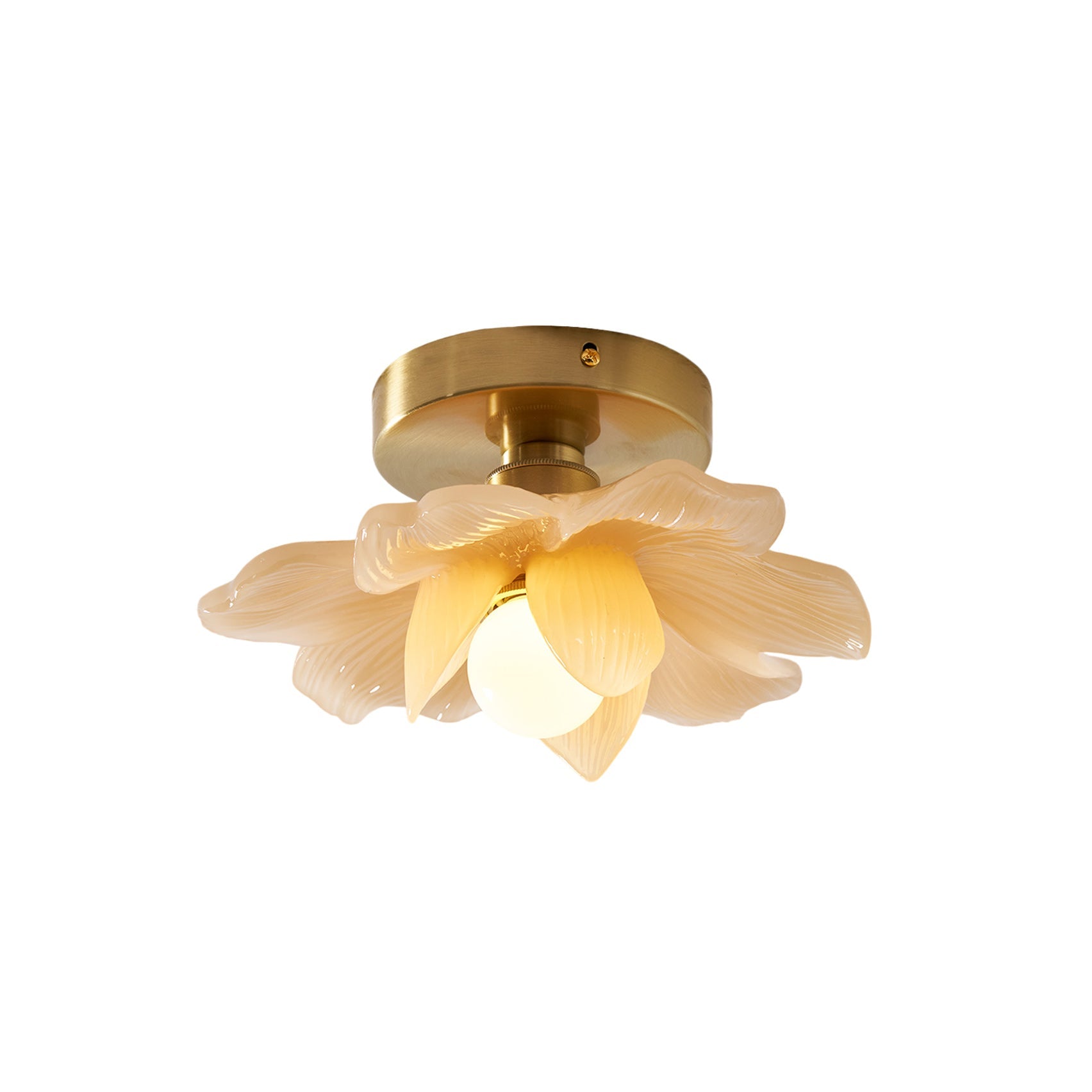 Modern Blossom Petal Flush Ceiling Light