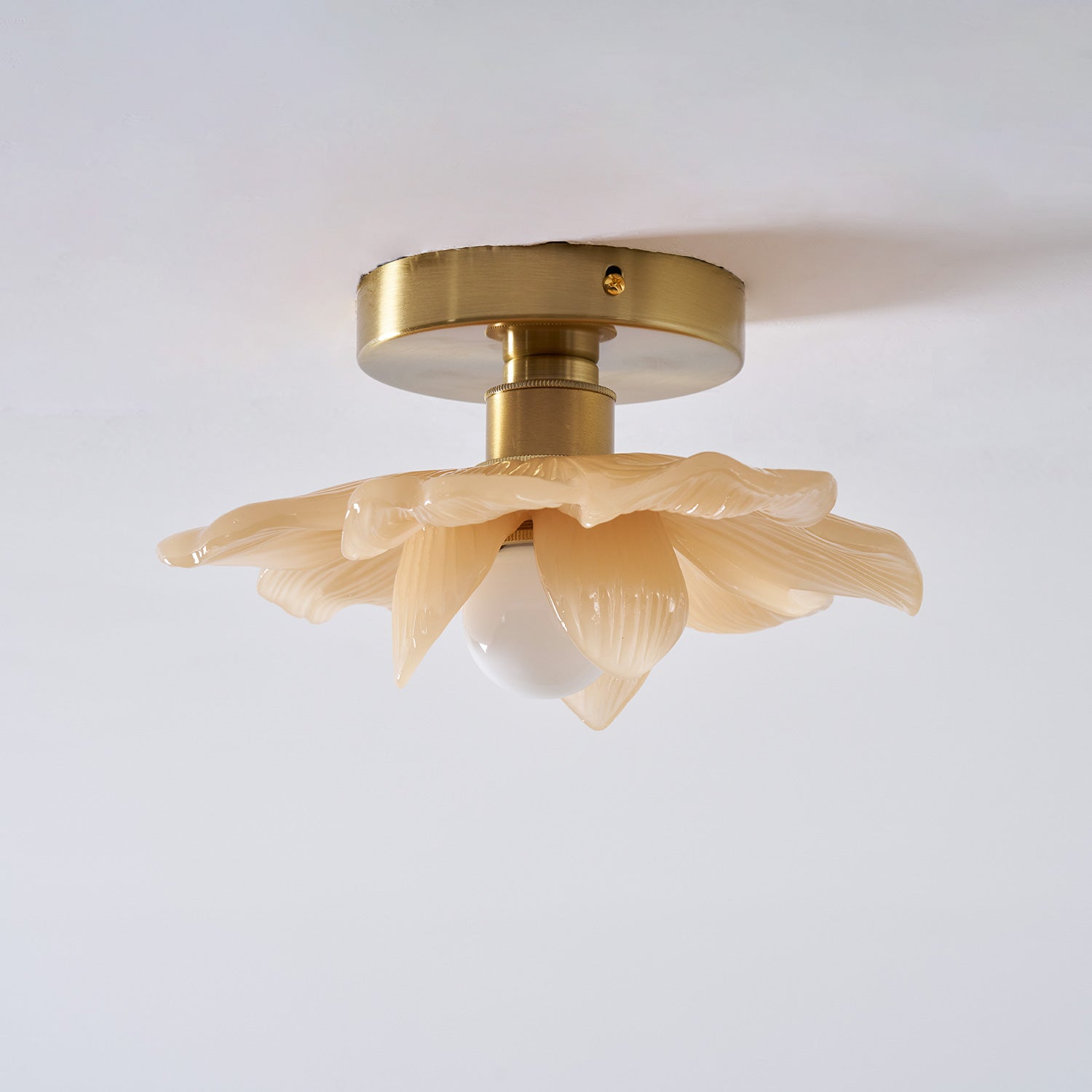Modern Blossom Petal Flush Ceiling Light