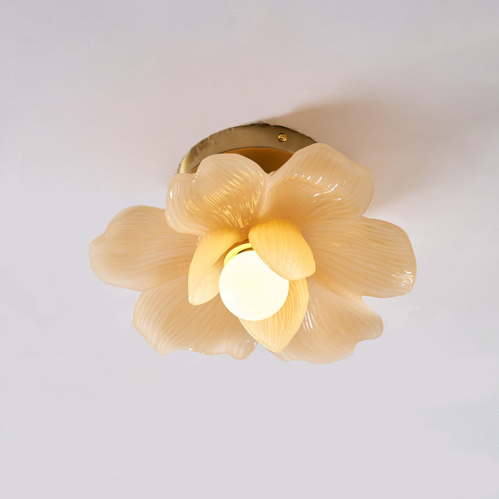 Modern Blossom Petal Flush Ceiling Light