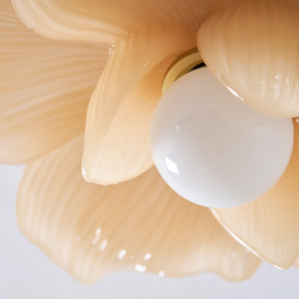 Modern Blossom Petal Flush Ceiling Light