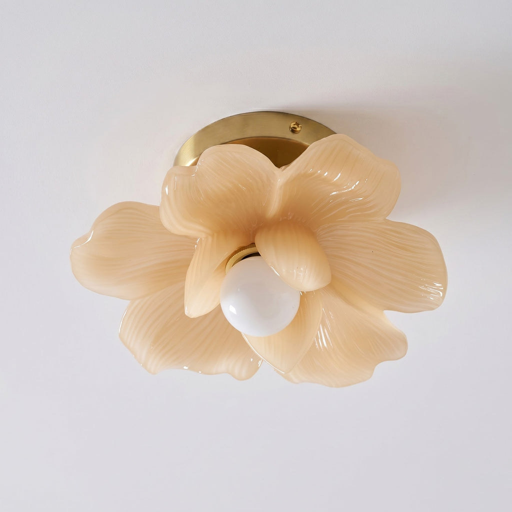 Modern Blossom Petal Flush Ceiling Light