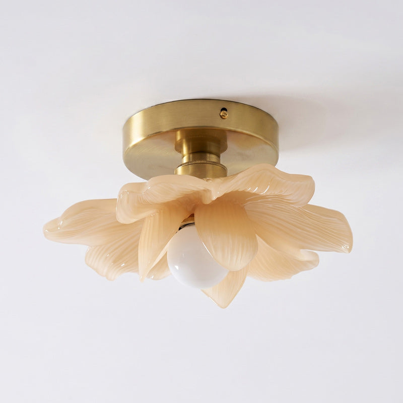 Modern Blossom Petal Flush Ceiling Light