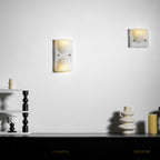 Mollo Folded Resin Wall Sconce