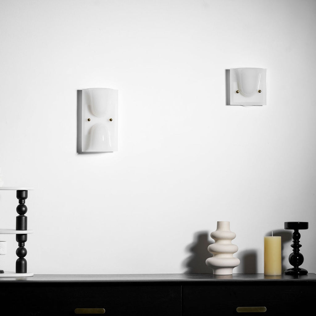 Mollo Folded Resin Wall Sconce