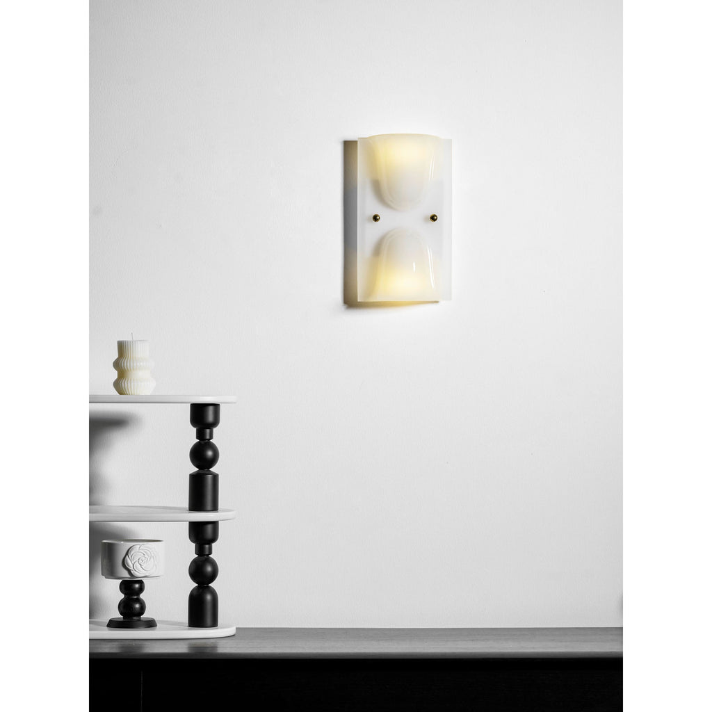 Mollo Folded Resin Wall Sconce