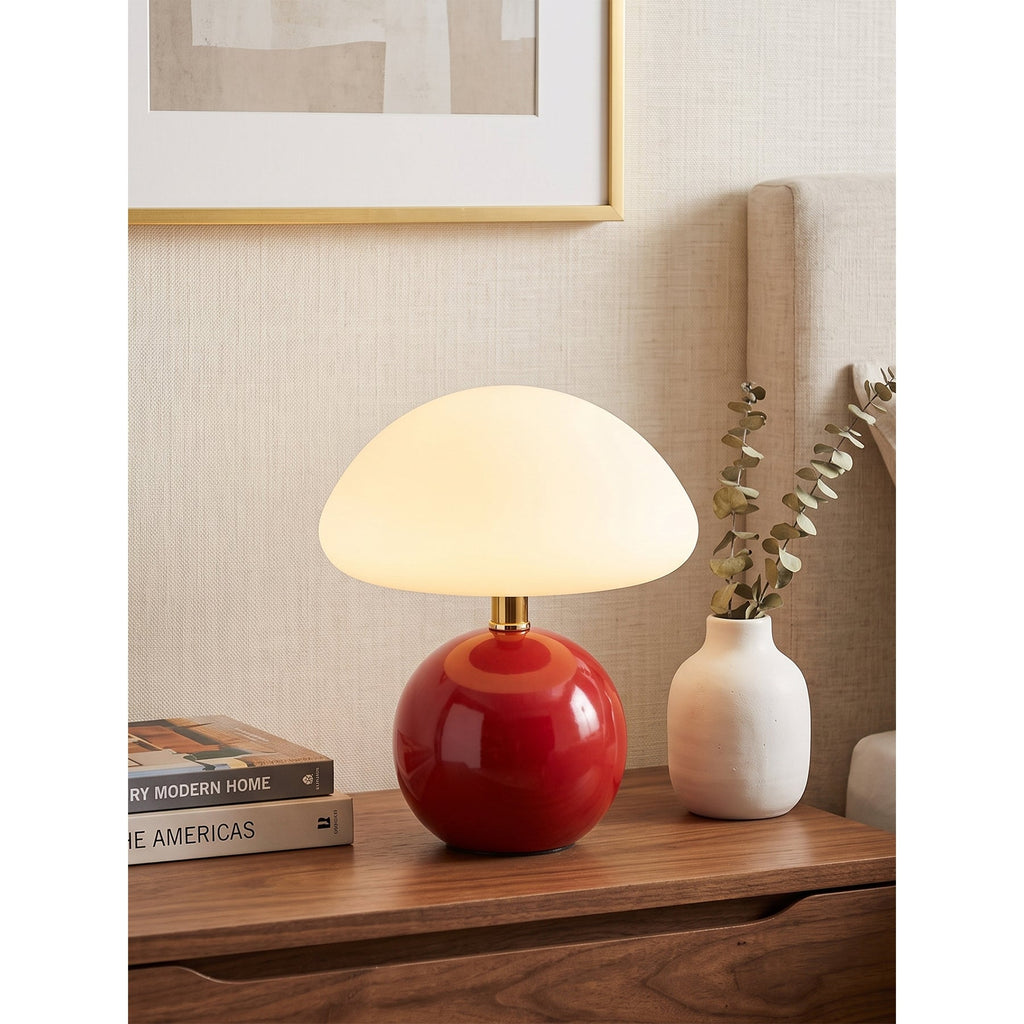 Nessino Ceramic Mushroom Table Lamp