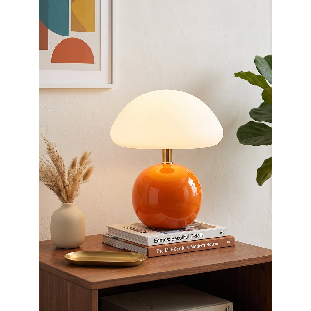 Nessino Ceramic Mushroom Table Lamp