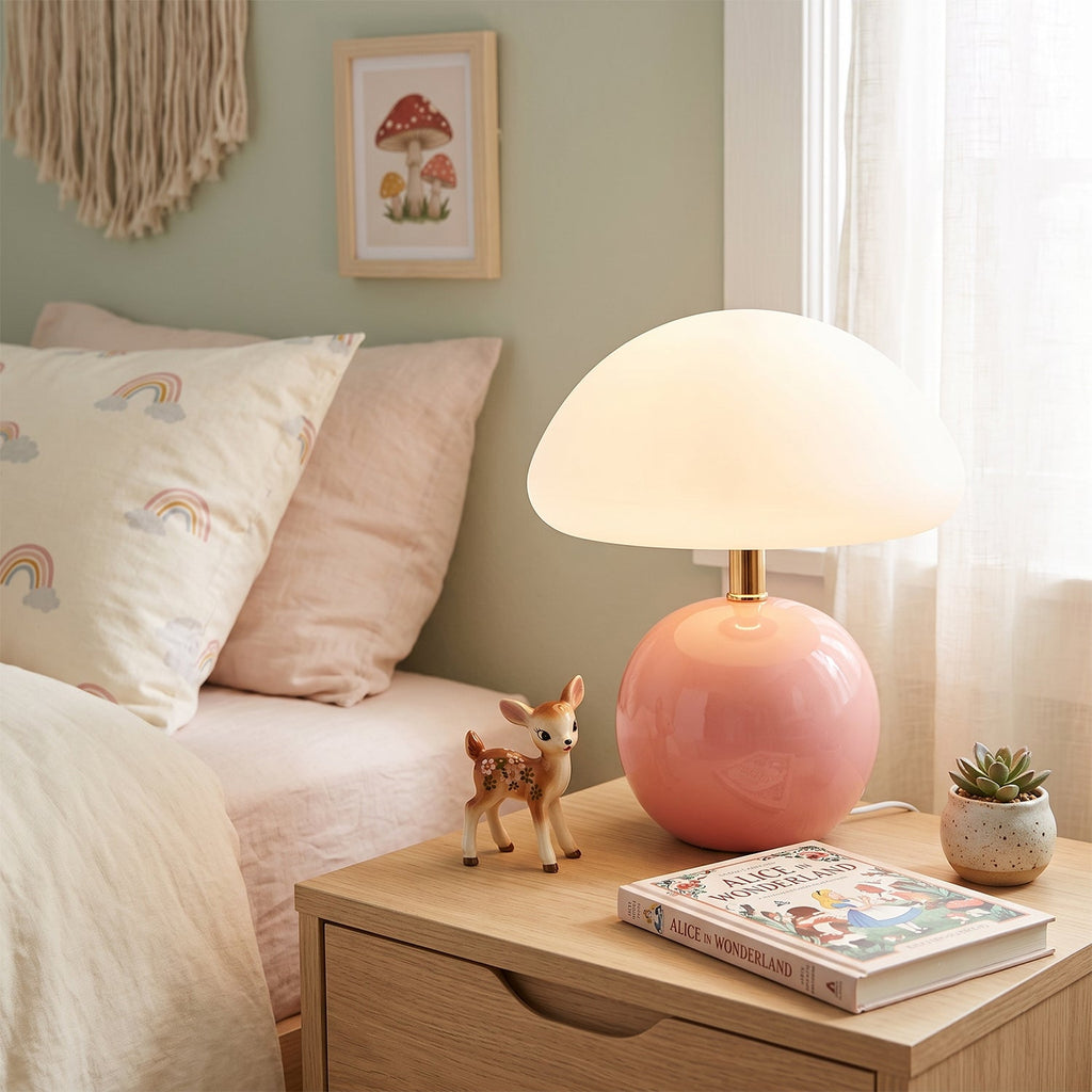 Nessino Ceramic Mushroom Table Lamp