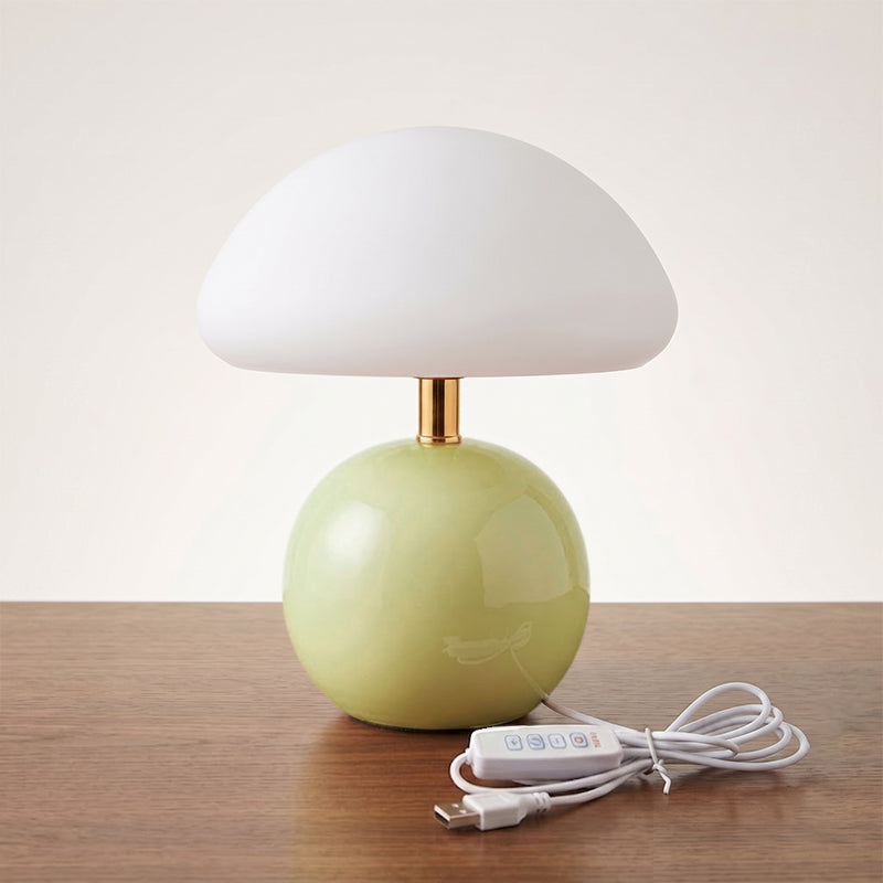 Nessino Ceramic Mushroom Table Lamp