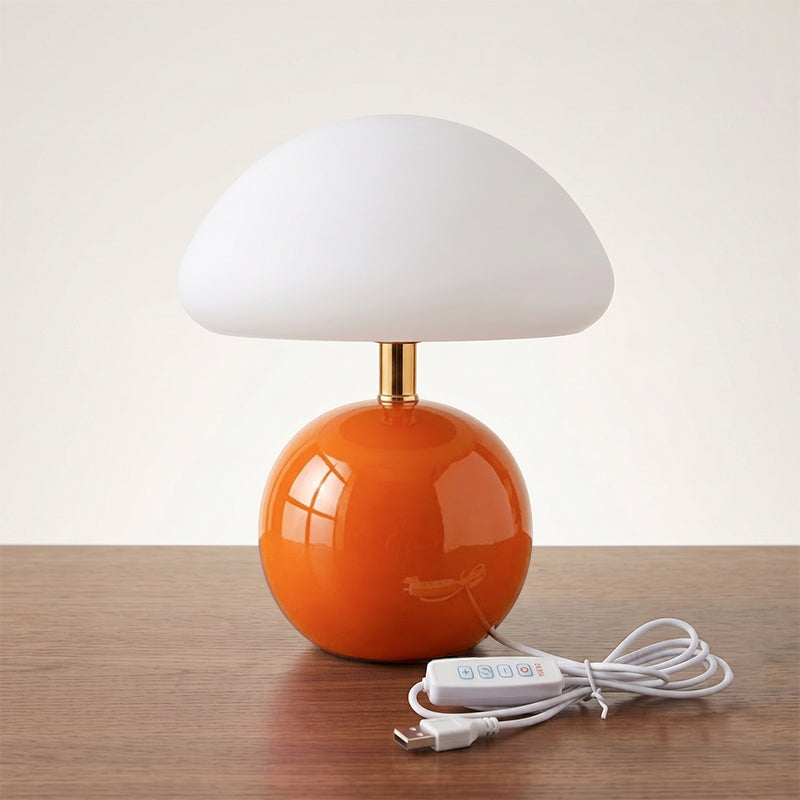 Nessino Ceramic Mushroom Table Lamp