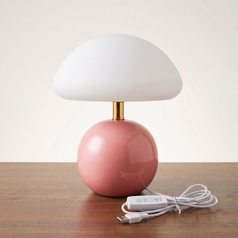 Nessino Ceramic Mushroom Table Lamp