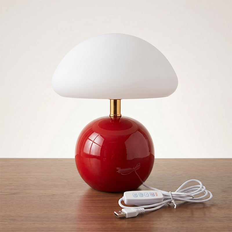 Nessino Ceramic Mushroom Table Lamp