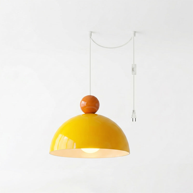 Posa Colorful Plug-in Swag Dome Light