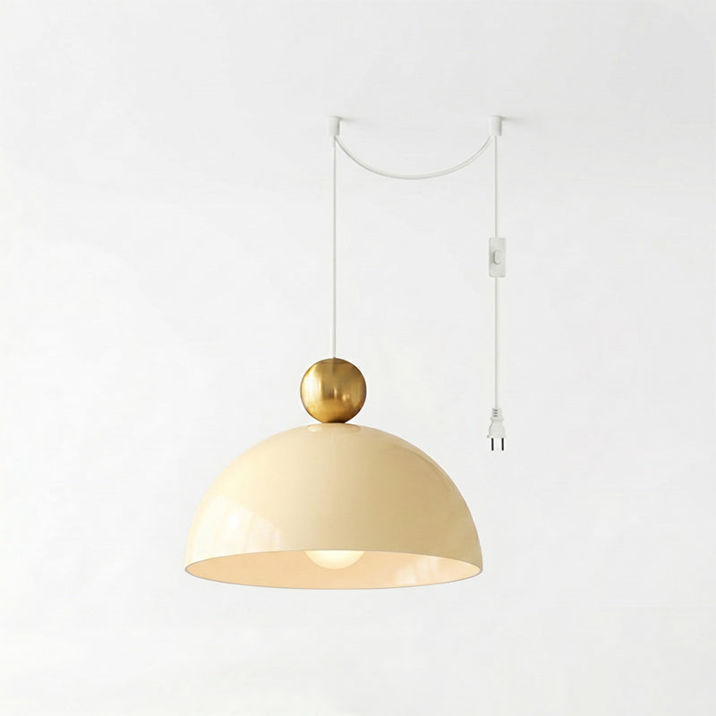 Posa Colorful Plug-in Swag Dome Light