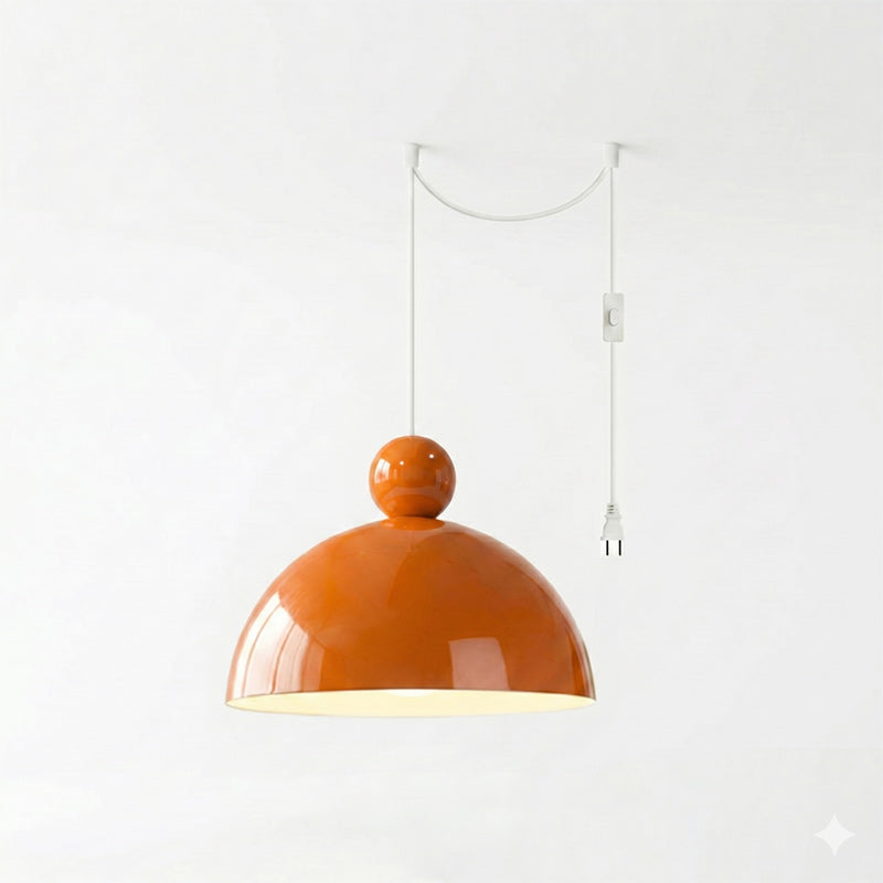 Posa Colorful Plug-in Swag Dome Light