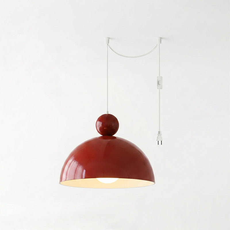 Posa Colorful Plug-in Swag Dome Light