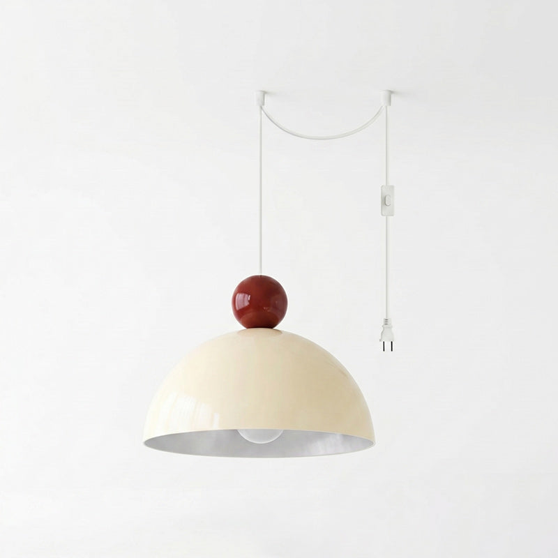 Posa Colorful Plug-in Swag Dome Light
