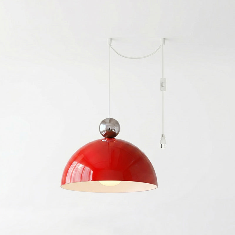 Posa Colorful Plug-in Swag Dome Light