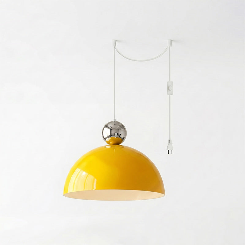 Posa Colorful Plug-in Swag Dome Light