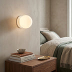 Minimalist Frosted Glass Globe Wall Light