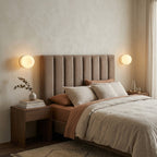 Minimalist Frosted Glass Globe Wall Light