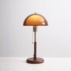 Remy Amber Dome Nostalgic Table Lamp