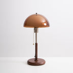 Remy Amber Dome Nostalgic Table Lamp