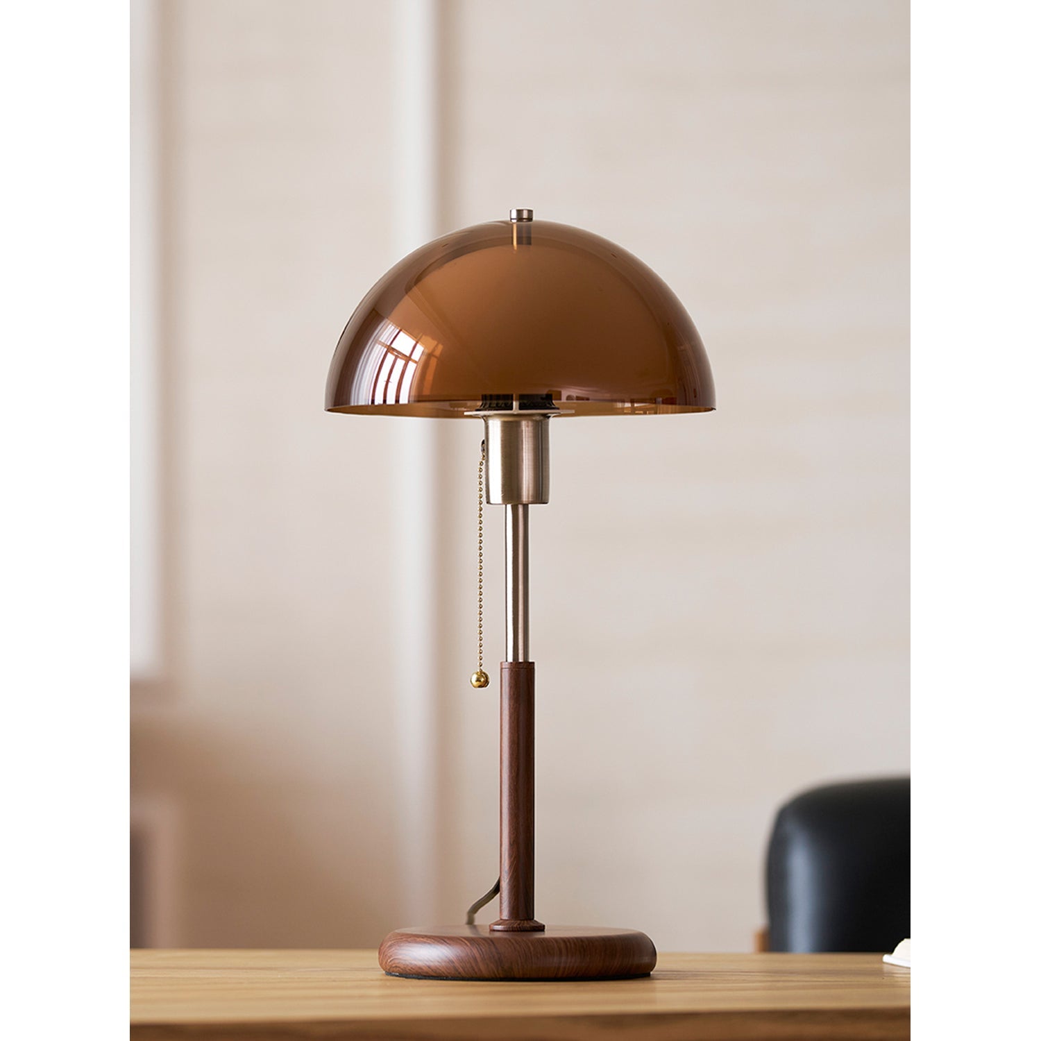 Remy Amber Dome Nostalgic Table Lamp