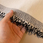 Brushstroke Art: Chenille Sofa Cover with Abstract Brushstroke Design & Reversible Texture – for Sofa & Living Room