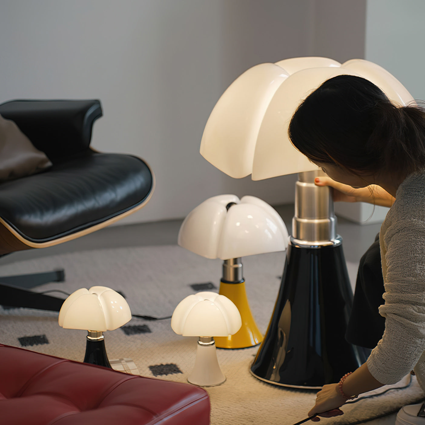 Mini Domed Cordless Table Lamp