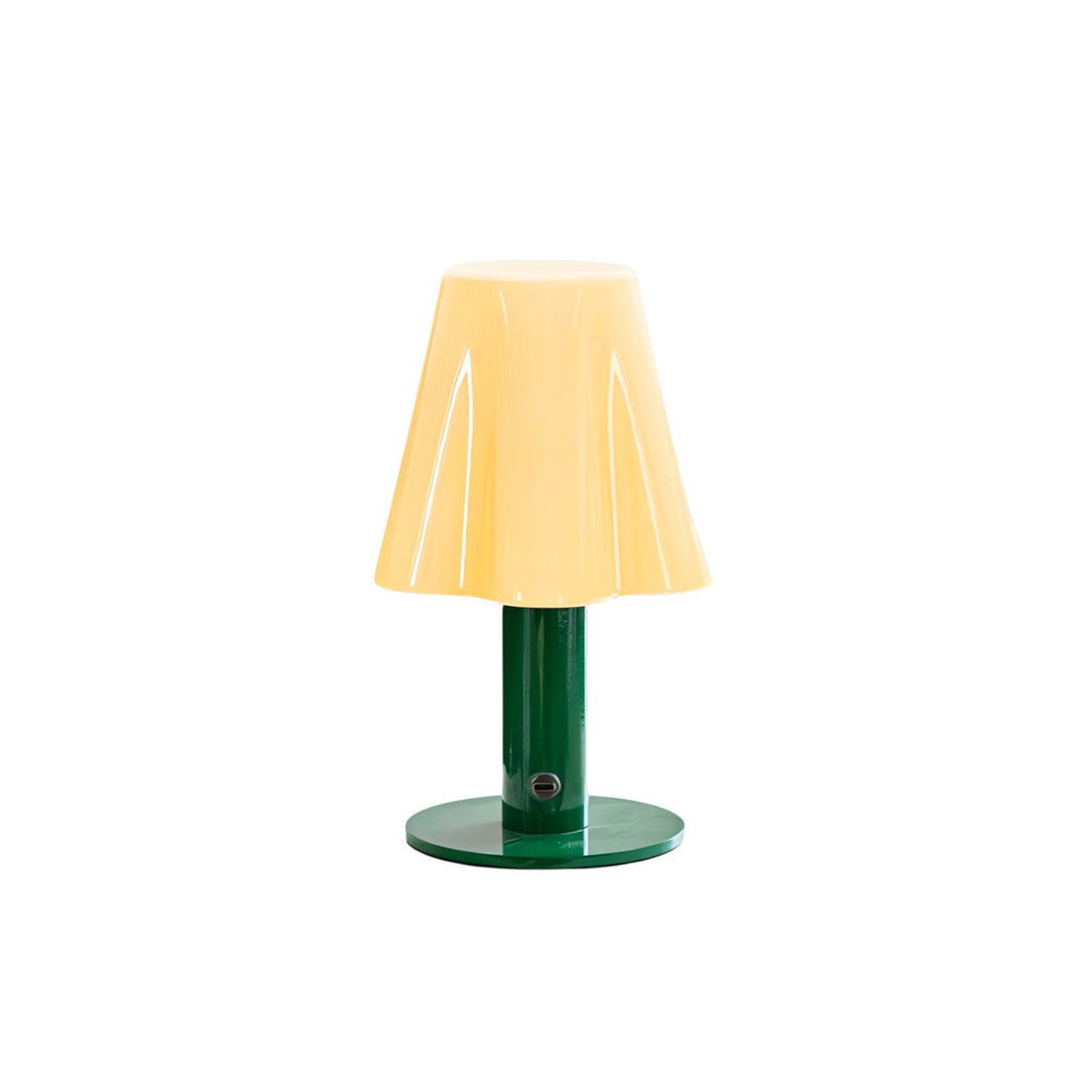 Pippa Fluted Glass Cordless Table Lamp