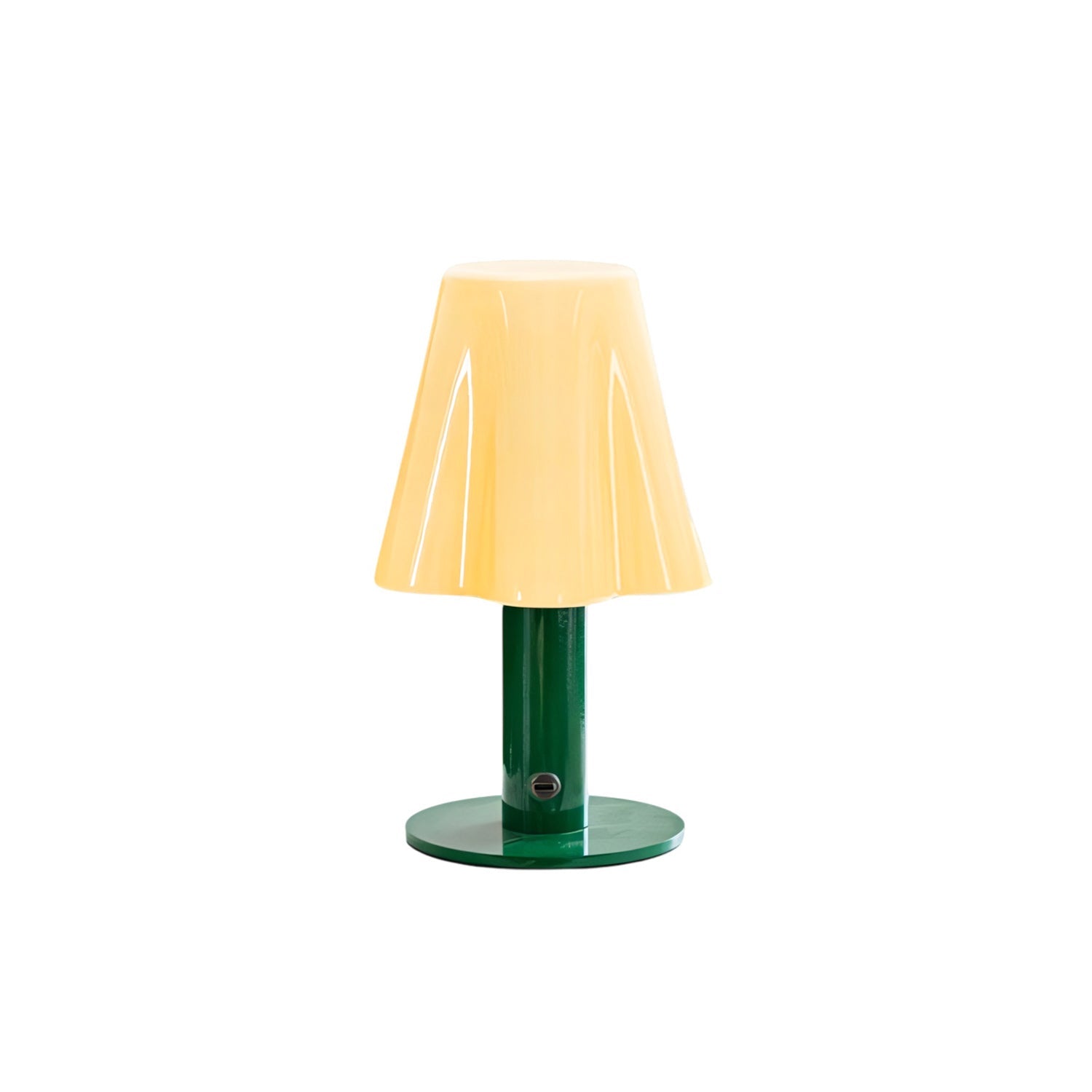 Pippa Fluted Glass Cordless Table Lamp