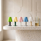 Pippa Fluted Glass Cordless Table Lamp