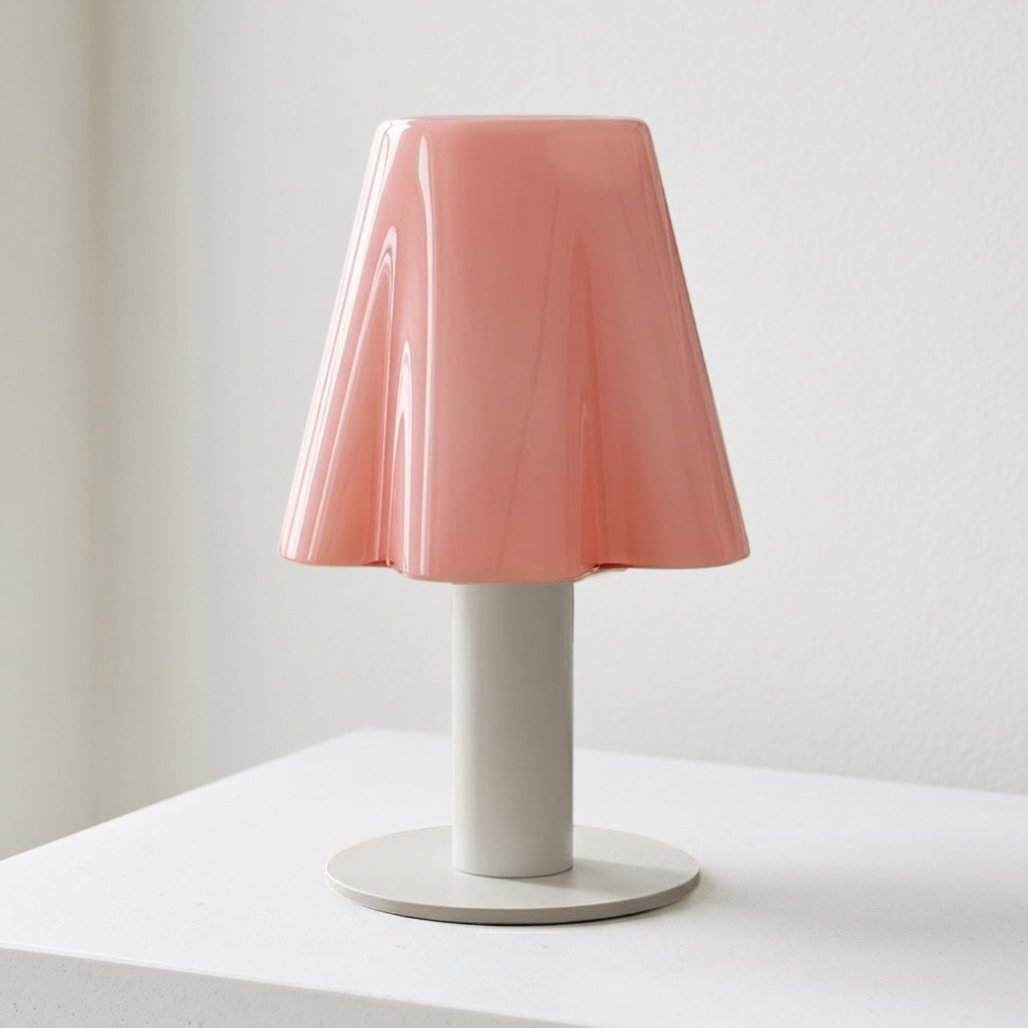 Pippa Fluted Glass Cordless Table Lamp