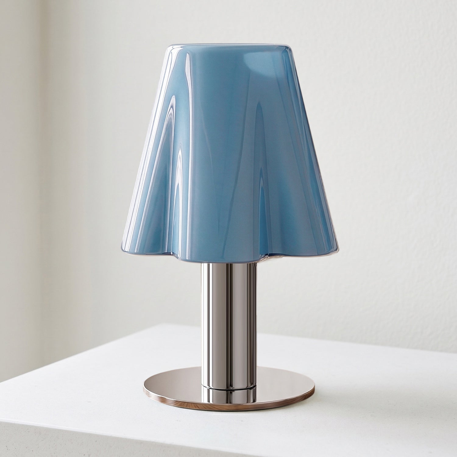 Pippa Fluted Glass Cordless Table Lamp