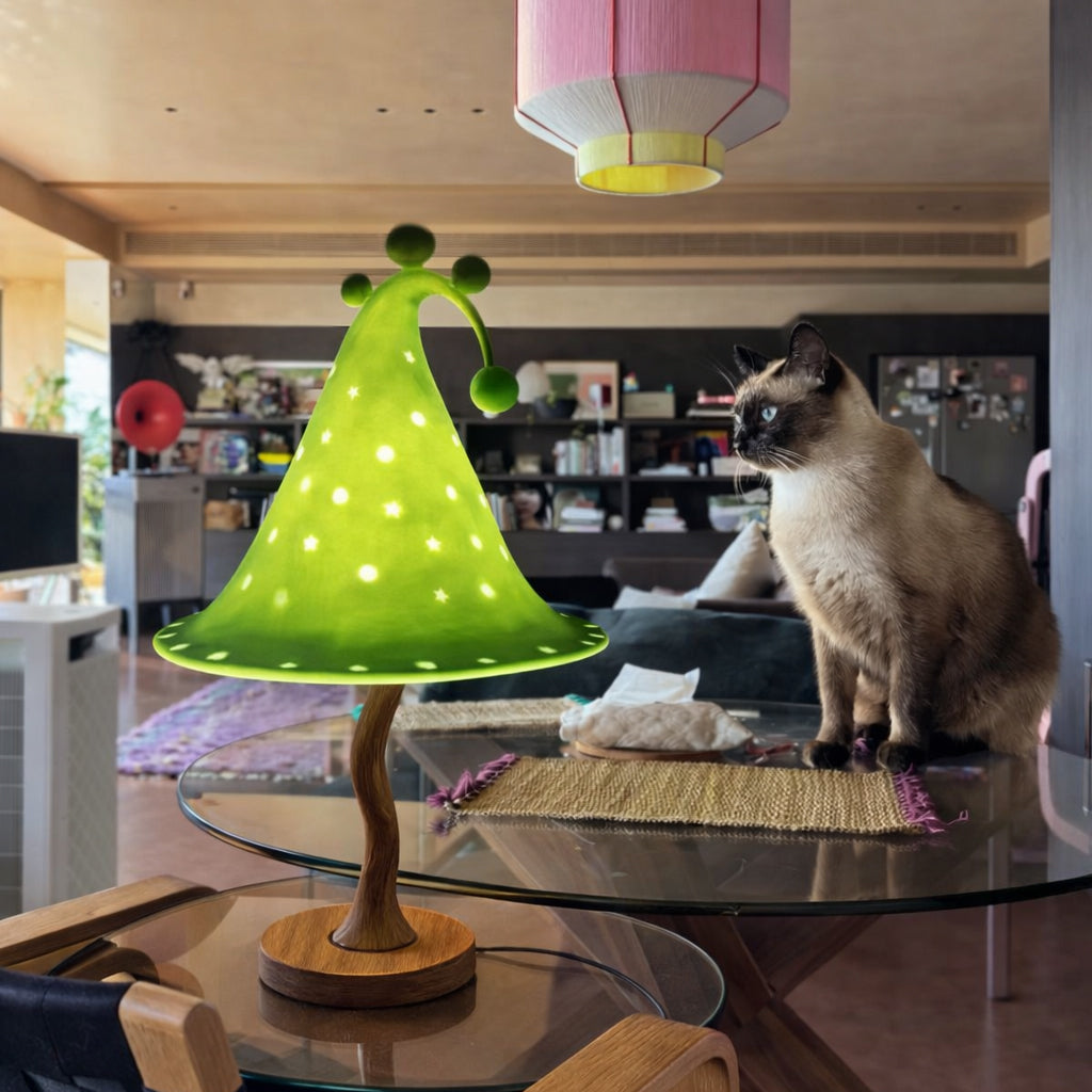 Pixie Woodland Star-Cutout Accent Lamp