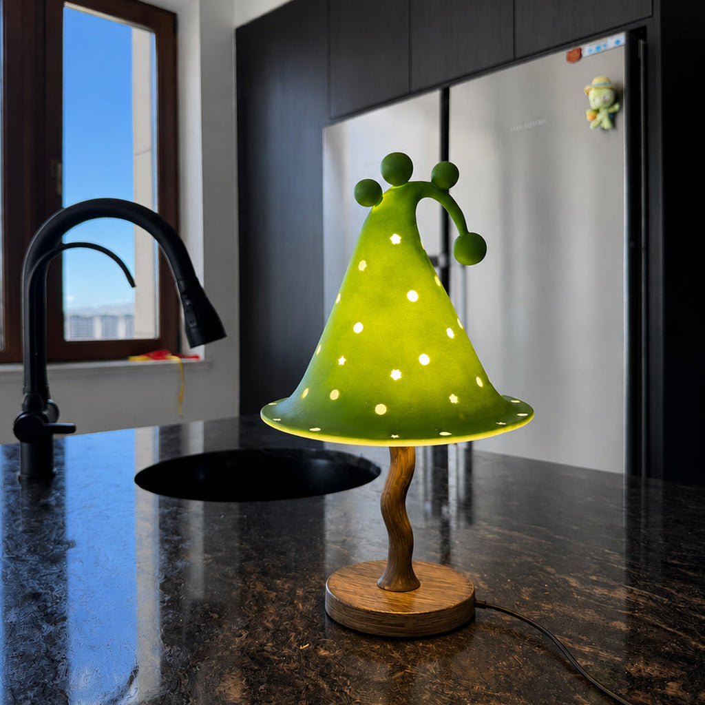 Pixie Woodland Star-Cutout Accent Lamp