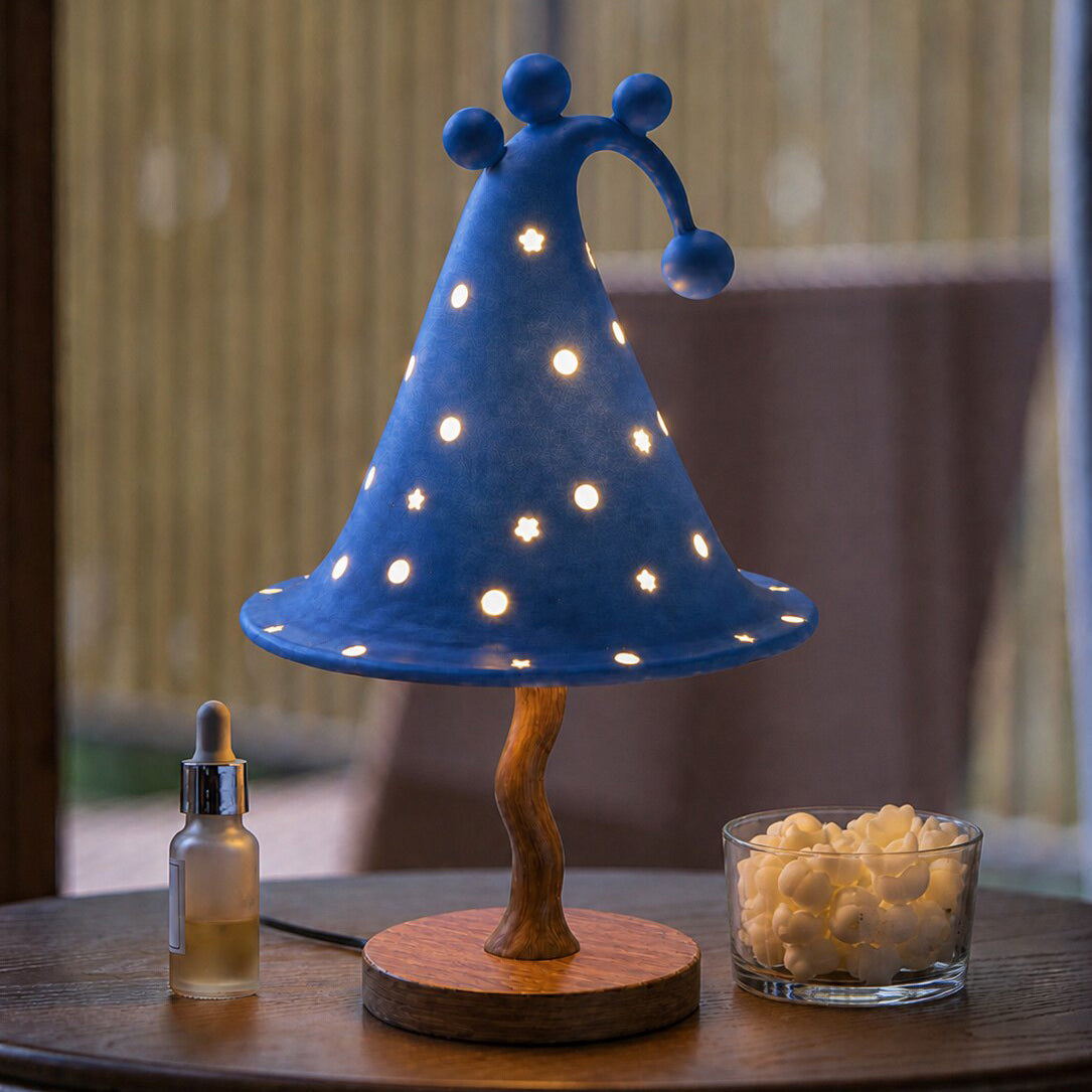 Pixie Woodland Star-Cutout Accent Lamp