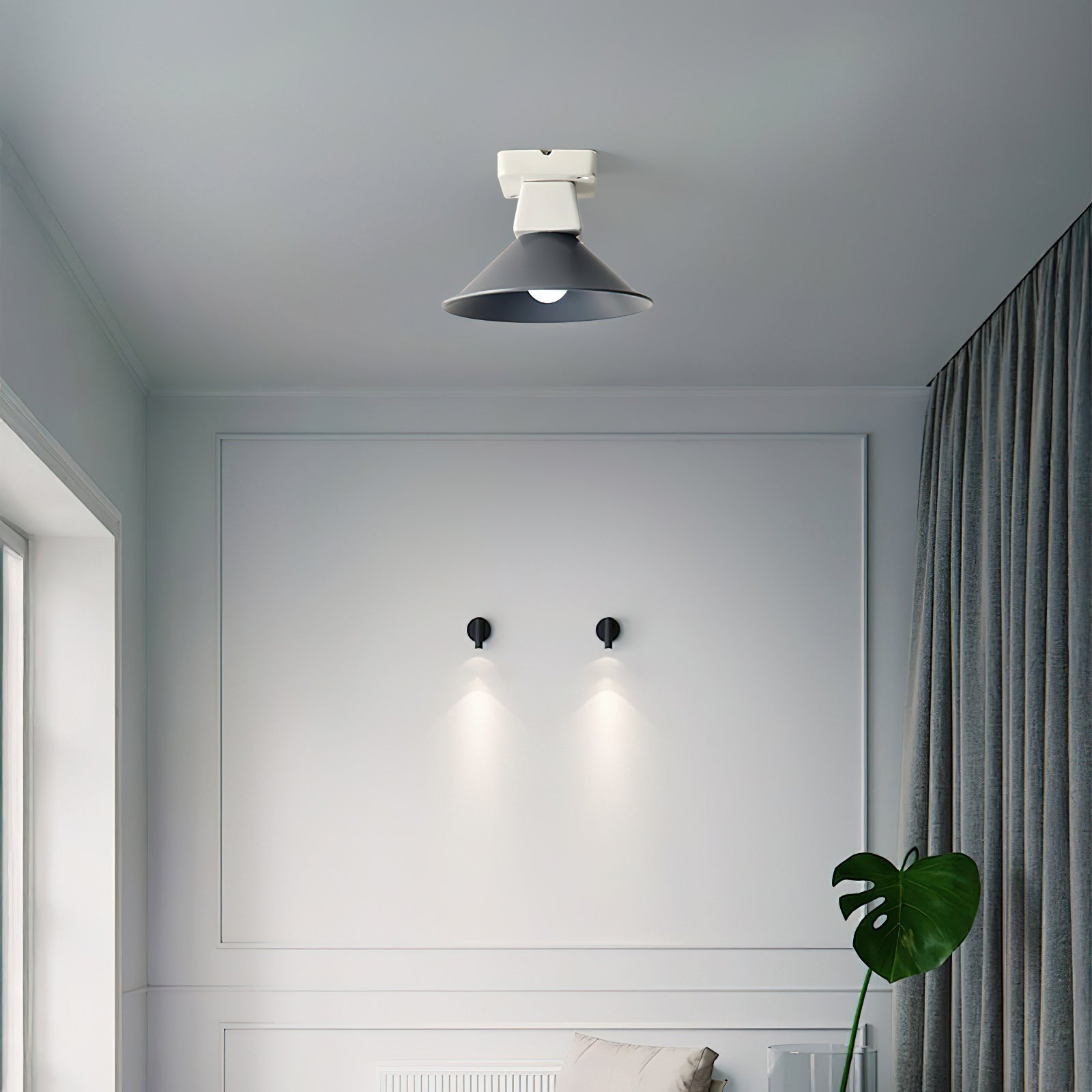Atelier Ceramic & Metal Ceiling Lamp
