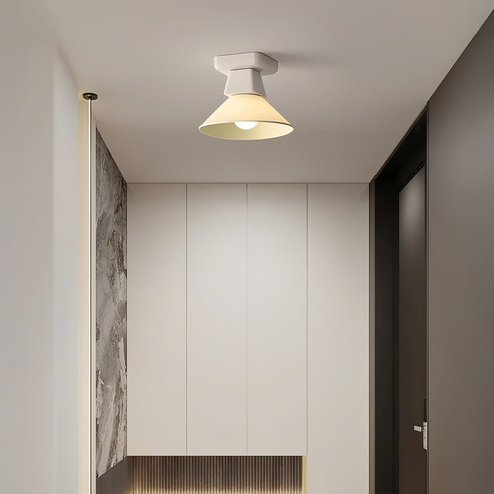 Atelier Ceramic & Metal Ceiling Lamp