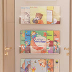 PlasticStyle: Modern Wall Shelf – Space-saving, Decorative & Easy to Maintain with Adhesive Mounting for Bedrooms & Classrooms