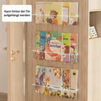 PlasticStyle: Modern Wall Shelf – Space-saving, Decorative & Easy to Maintain with Adhesive Mounting for Bedrooms & Classrooms