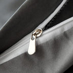 PlushLife: Luxurious Duvet Cover Set – Comfortable, Easy Care & Durable with Velvety Chevron Design